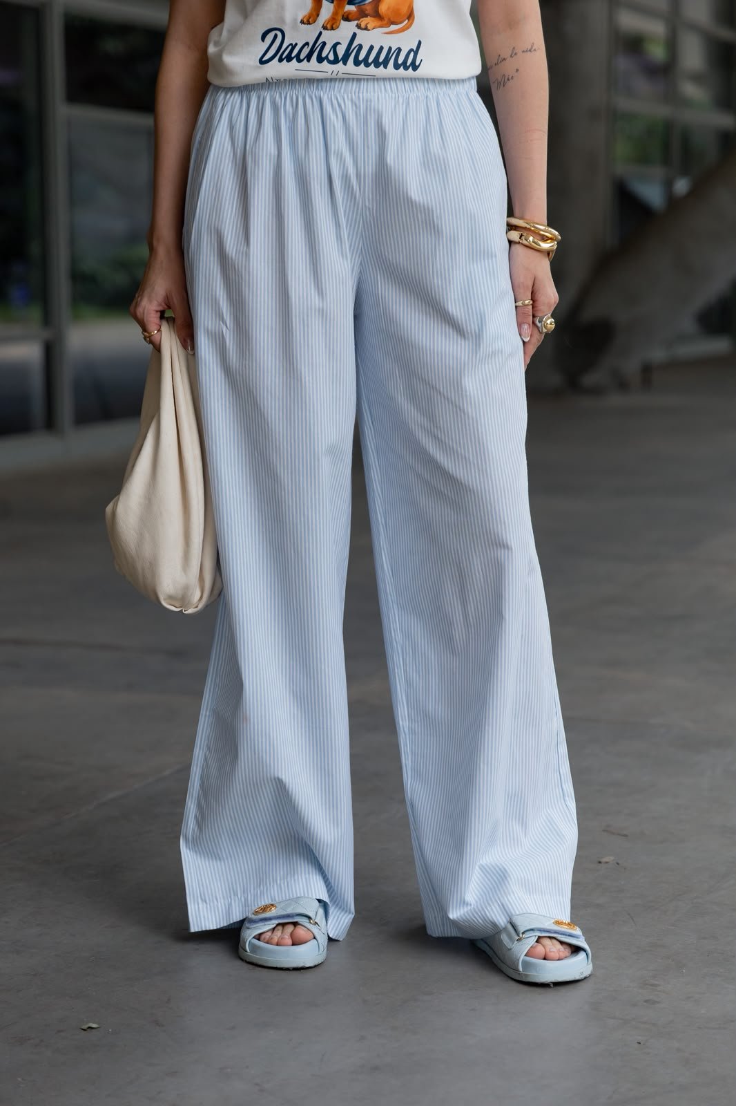 CALÇA LISTRADA